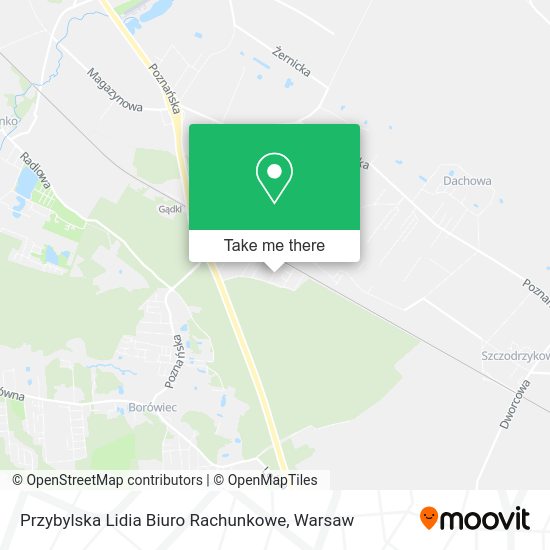 Przybylska Lidia Biuro Rachunkowe map