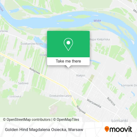 Карта Golden Hind Magdalena Osiecka