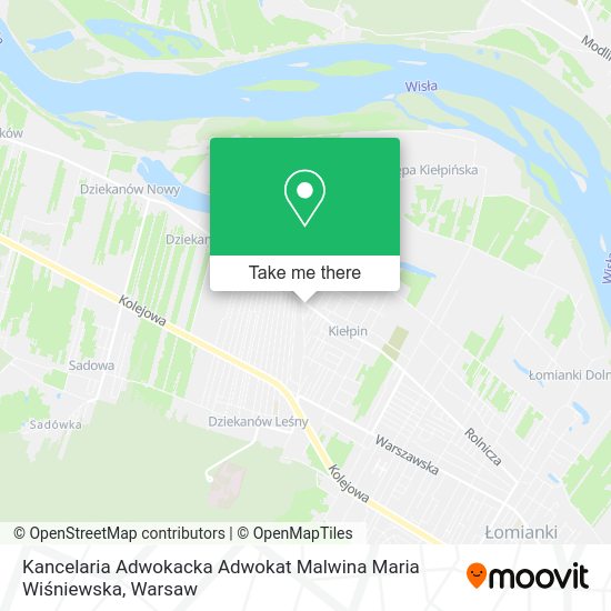 Kancelaria Adwokacka Adwokat Malwina Maria Wiśniewska map