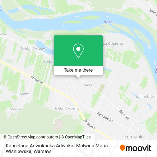 Kancelaria Adwokacka Adwokat Malwina Maria Wiśniewska map