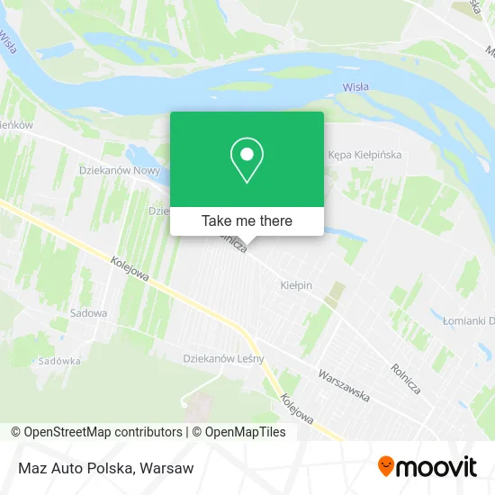 Карта Maz Auto Polska