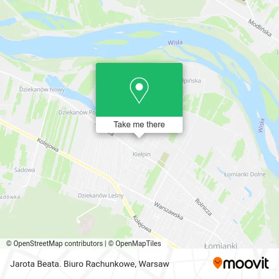 Jarota Beata. Biuro Rachunkowe map