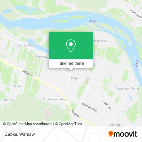 Карта Żabka