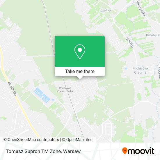 Tomasz Supron TM Zone map