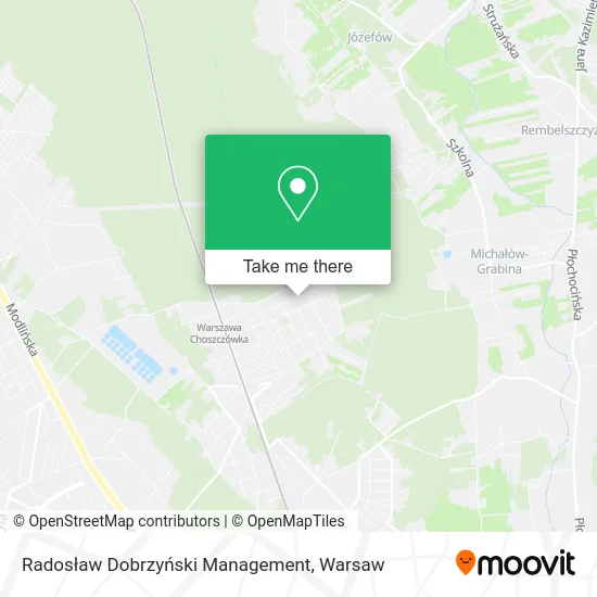 Radosław Dobrzyński Management map