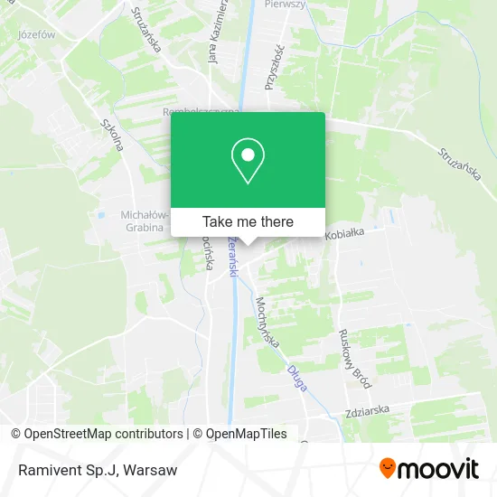 Карта Ramivent Sp.J