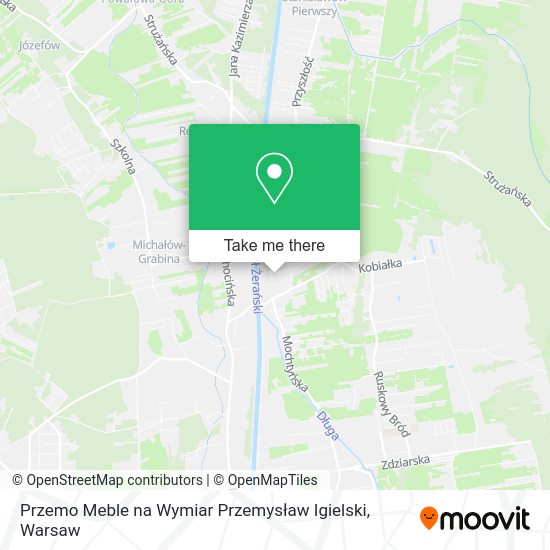 Карта Przemo Meble na Wymiar Przemysław Igielski