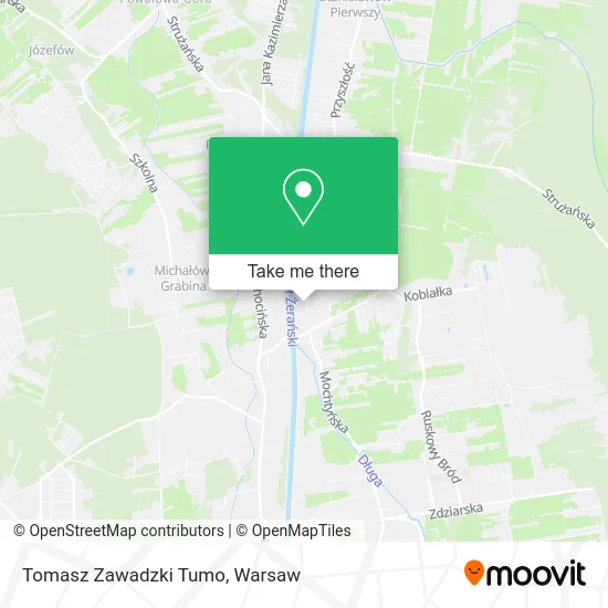 Tomasz Zawadzki Tumo map