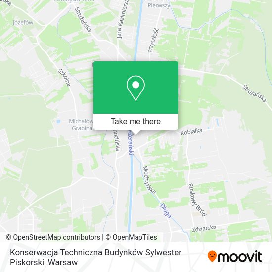 Карта Konserwacja Techniczna Budynków Sylwester Piskorski