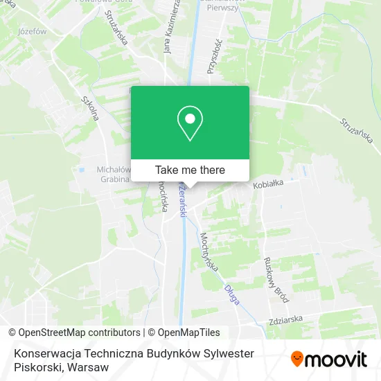 Карта Konserwacja Techniczna Budynków Sylwester Piskorski