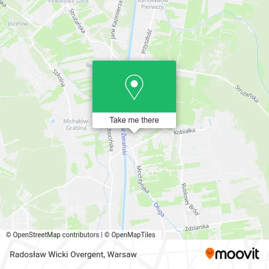 Radosław Wicki Overgent map