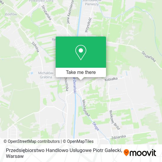 Przedsiębiorstwo Handlowo Usługowe Piotr Gałecki map