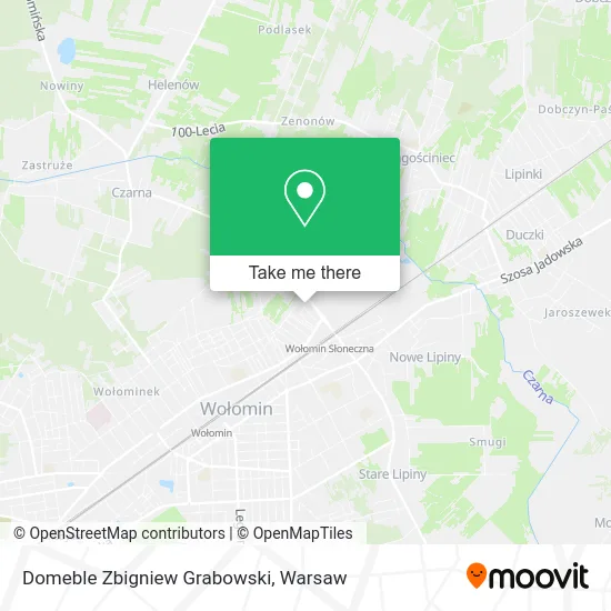 Domeble Zbigniew Grabowski map