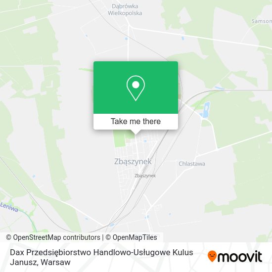 Dax Przedsiębiorstwo Handlowo-Usługowe Kulus Janusz map