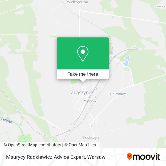 Maurycy Radkiewicz Advice Expert map