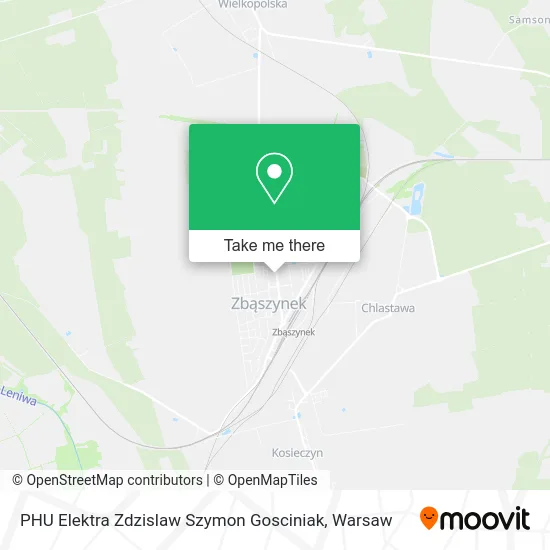 Карта PHU Elektra Zdzislaw Szymon Gosciniak