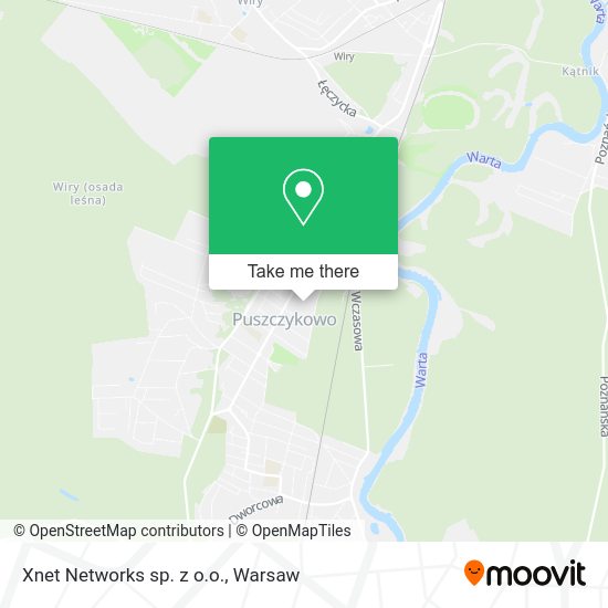 Карта Xnet Networks sp. z o.o.