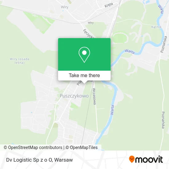 Карта Dv Logistic Sp z o O