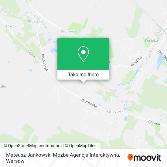 Mateusz Jankowski Mozbe Agencja Interaktywna map