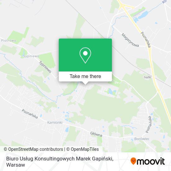 Biuro Usług Konsultingowych Marek Gapiński map