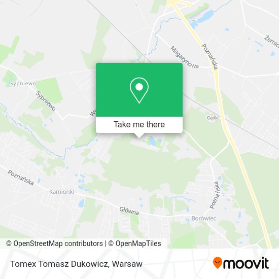 Tomex Tomasz Dukowicz map