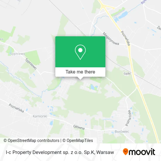 Карта I-c Property Development sp. z o.o. Sp.K