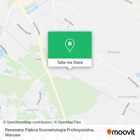 Renesans Piękna Kosmetologia Profesjonalna map