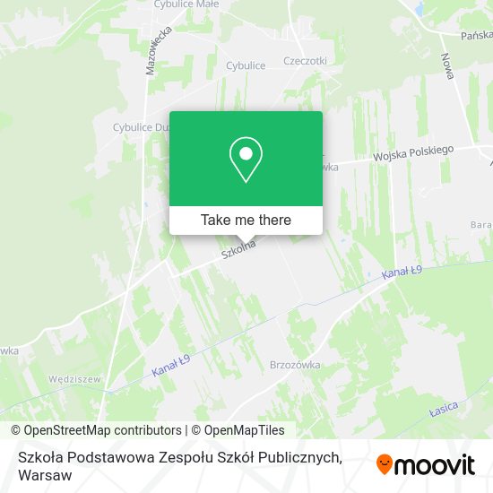 Szkoła Podstawowa Zespołu Szkół Publicznych map