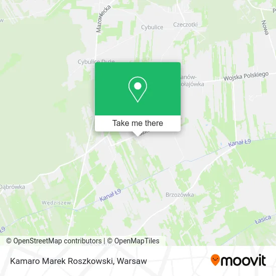 Kamaro Marek Roszkowski map