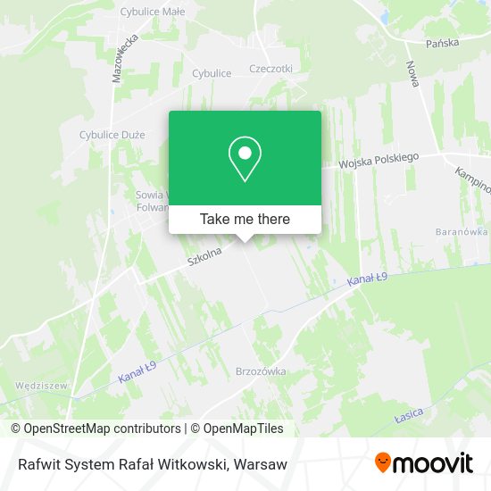 Rafwit System Rafał Witkowski map