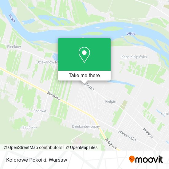 Kolorowe Pokoiki map