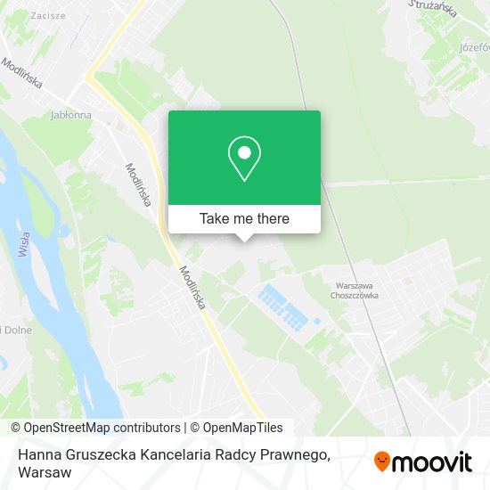 Hanna Gruszecka Kancelaria Radcy Prawnego map