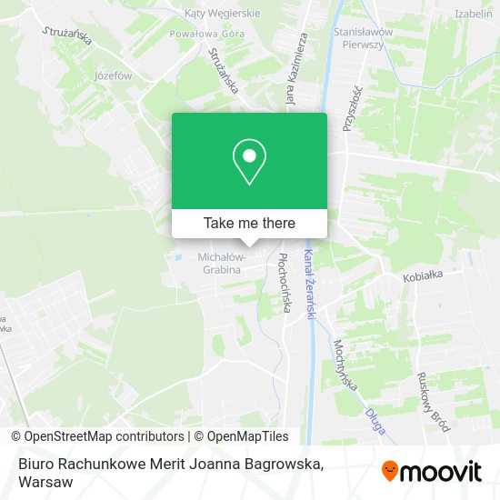 Biuro Rachunkowe Merit Joanna Bagrowska map