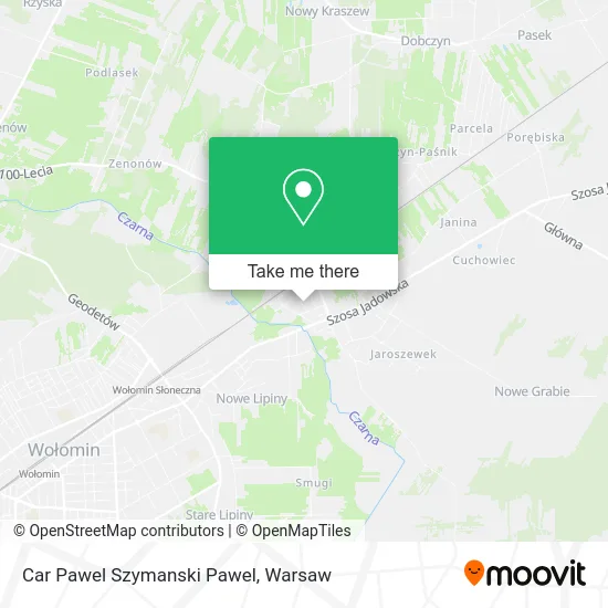 Карта Car Pawel Szymanski Pawel