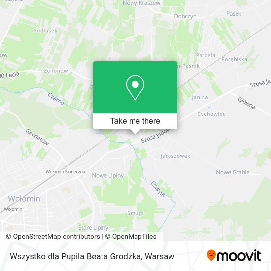 Wszystko dla Pupila Beata Grodzka map