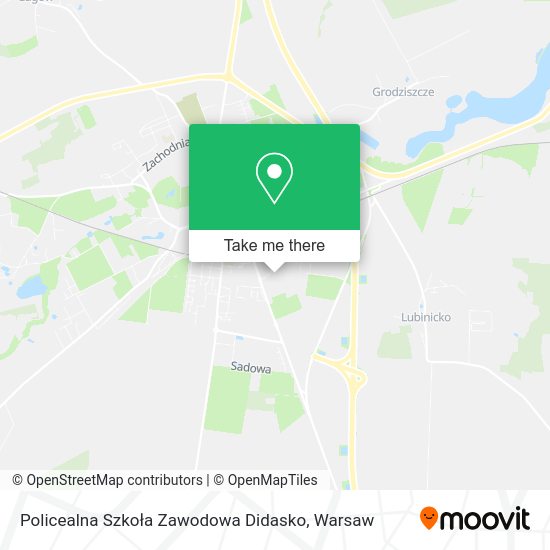 Policealna Szkoła Zawodowa Didasko map