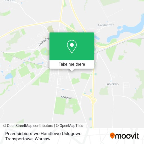 Przedsiebiorstwo Handlowo Uslugowo Transportowe map