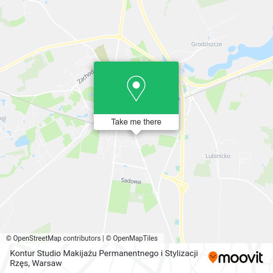 Kontur Studio Makijażu Permanentnego i Stylizacji Rzęs map