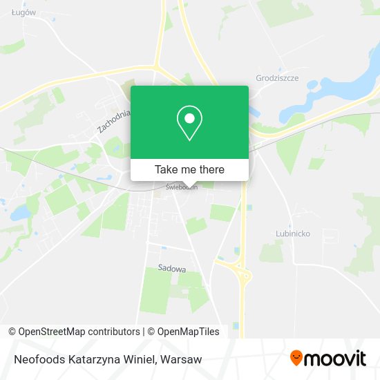 Neofoods Katarzyna Winiel map