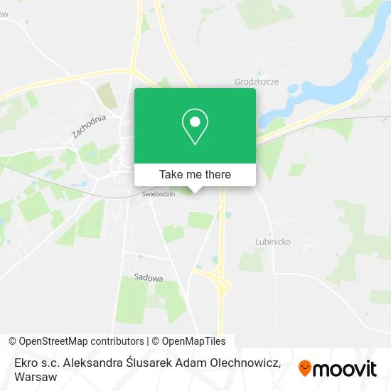 Карта Ekro s.c. Aleksandra Ślusarek Adam Olechnowicz