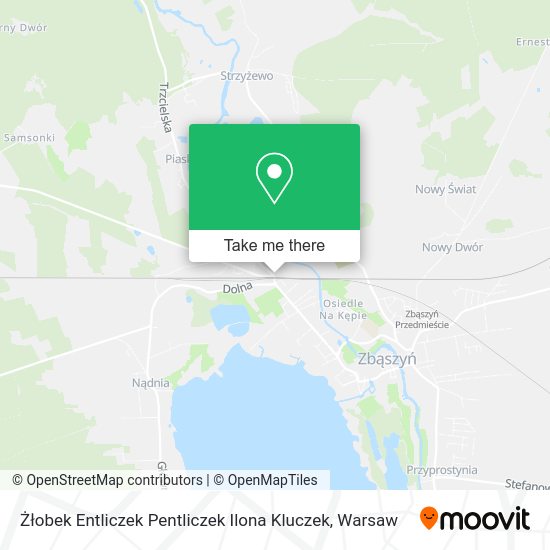 Żłobek Entliczek Pentliczek Ilona Kluczek map