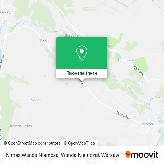 Nimex Wanda Niemczal Wanda Niemczal map