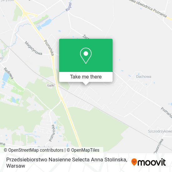 Przedsiebiorstwo Nasienne Selecta Anna Stolinska map