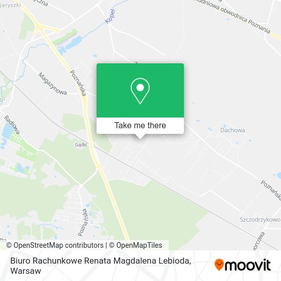 Biuro Rachunkowe Renata Magdalena Lebioda map