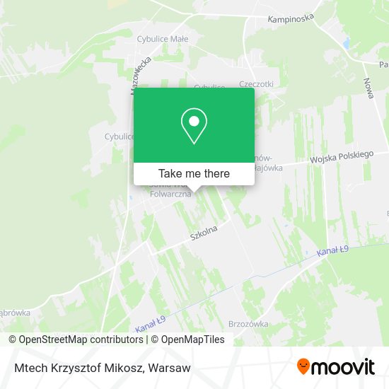 Mtech Krzysztof Mikosz map