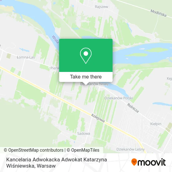 Kancelaria Adwokacka Adwokat Katarzyna Wiśniewska map