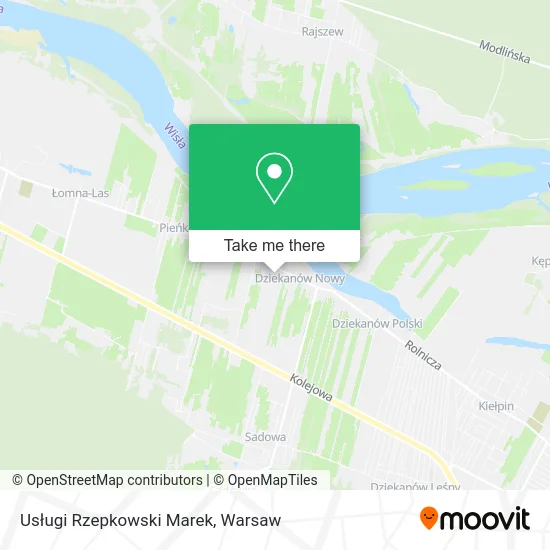 Usługi Rzepkowski Marek map