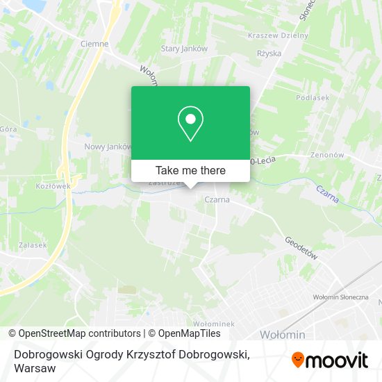 Dobrogowski Ogrody Krzysztof Dobrogowski map