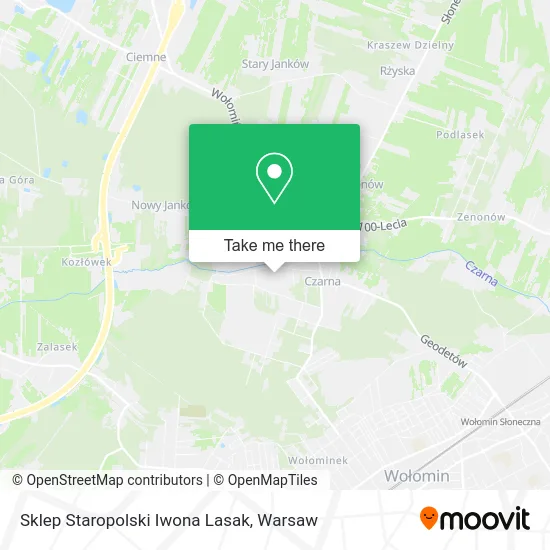 Карта Sklep Staropolski Iwona Lasak