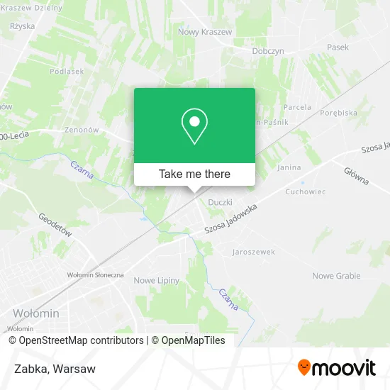 Zabka map